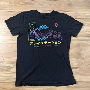 Y2K Style Japanese PlayStation Gaming retro graphic Tee Size Medium